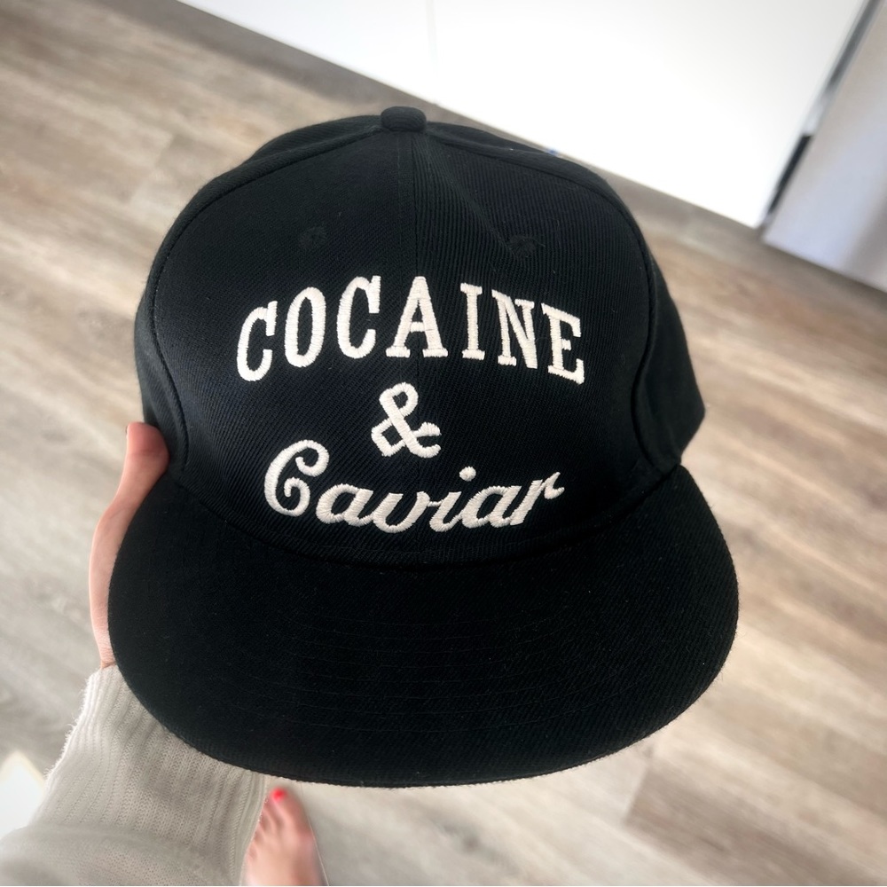 Cocaine & caviar crooks and castles SnapBack NEW black